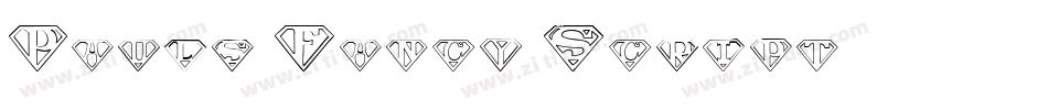 Pauls Fancy Script字体转换